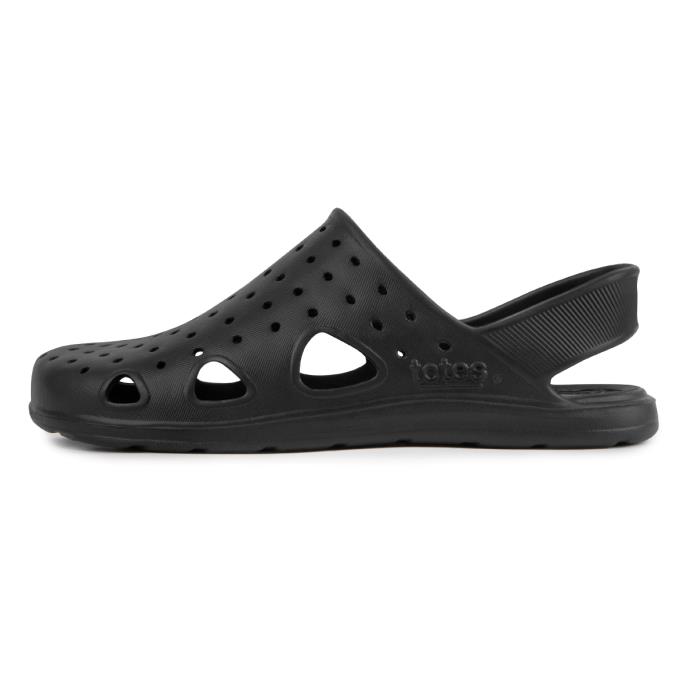 totes® SOLBOUNCE Ladies Clog Black Extra Image 2